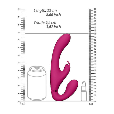 Vive Suki Vibrating Strapless Strap On by Shots Toys