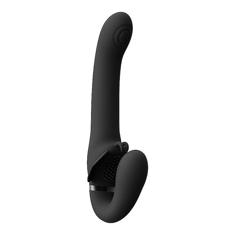 Vive Satu Vibrating Strapless Strap-On by Shots Toys