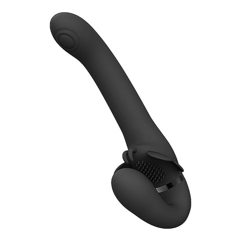 Vive Satu Vibrating Strapless Strap-On by Shots Toys