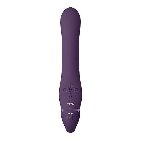 Vive Ai Dual Vibrating & Air Wave Tickler Strapless Strap On