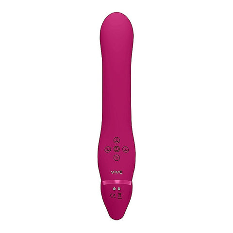Vive Ai Dual Vibrating & Air Wave Tickler Strapless Strap On