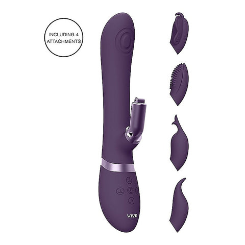 Vive Etsu Multi Functions Rabbit Vibrator by Shots Toys