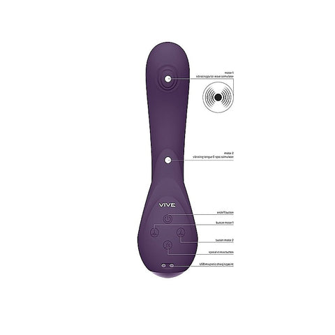 Vive Miki Pulse Wave Flickering G Spot Vibrator
