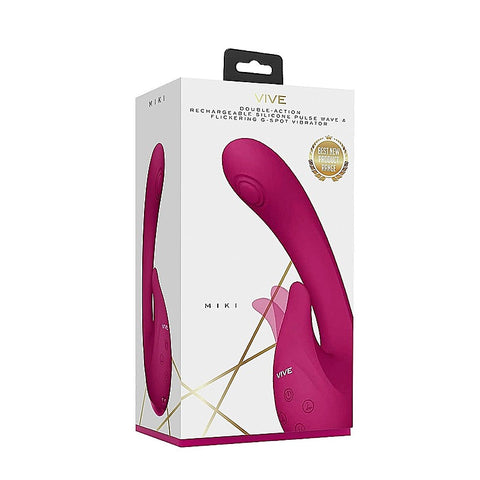 Vive Miki Pulse Wave Flickering G Spot Vibrator