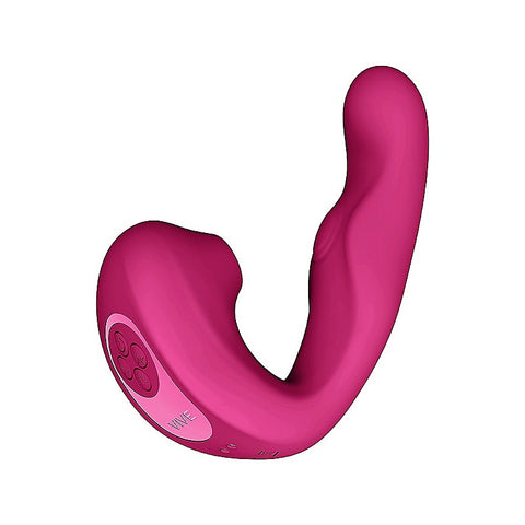 Vive Zaki Air and Pulse Wave G-Spot Vibrator by Shots Toys