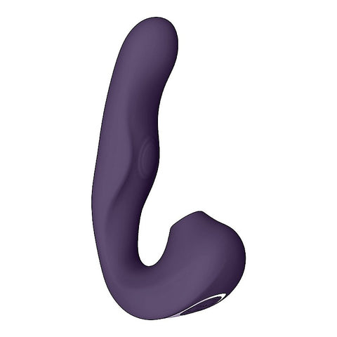 Vive Zaki Air and Pulse Wave G-Spot Vibrator by Shots Toys