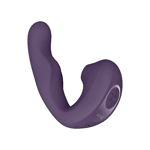 Vive Zaki Air and Pulse Wave G-Spot Vibrator by Shots Toys