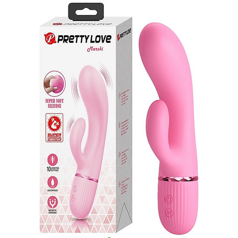 Marski Silicone Dual Motor Rabbit Vibrator by Baile