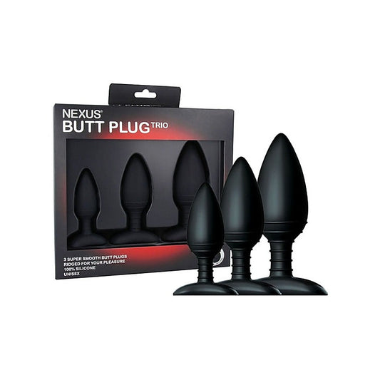 Butt Plug Trio by Nexus Sex Toys