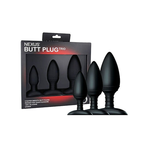 Butt Plug Trio by Nexus Sex Toys
