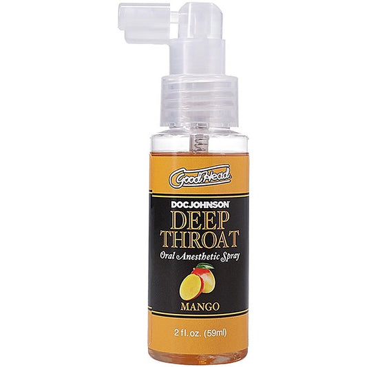 GoodHead Mango Flavoured Deep Throat Spray by Doc Johnson