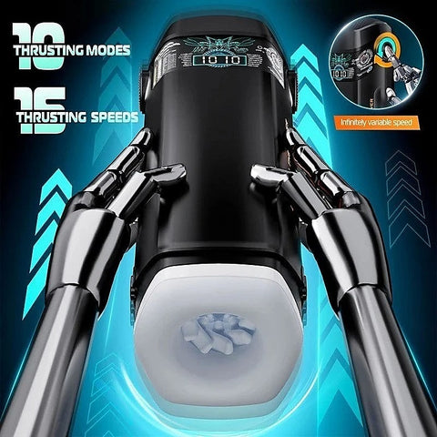 The Titan Thrusting & Vibrating Masturbator by Topco