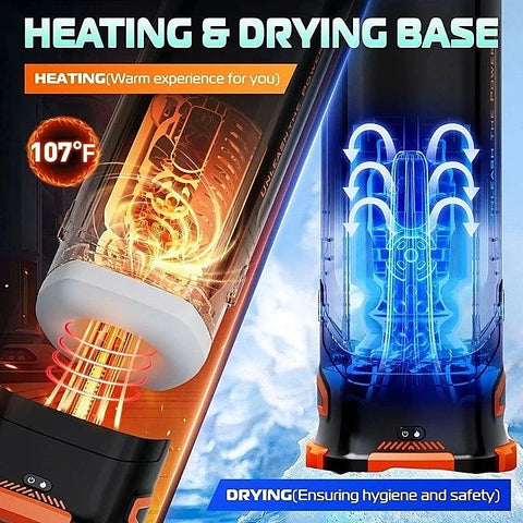 The Titan Thrusting & Vibrating Masturbator by Topco