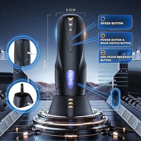 CyberSkin The Galaxy Voy Thrusting & Rotating Male Stroker