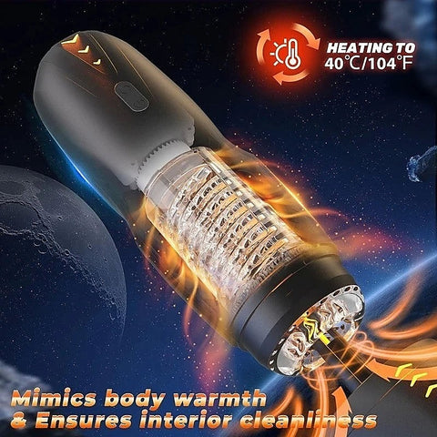 CyberSkin The Galaxy Voy Thrusting & Rotating Male Stroker
