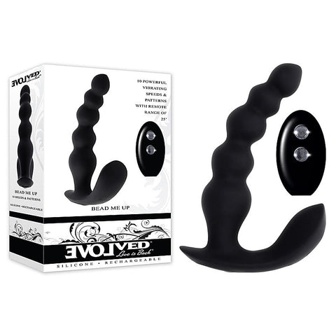 BEAD ME UP Remote Control Vibrating Anal Beads by Evolved