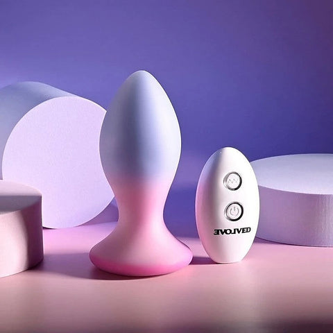 Paradise Rechargeable Butt Plug by Evolved