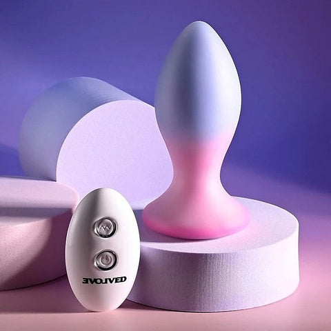 Paradise Rechargeable Butt Plug by Evolved