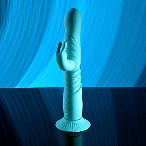 BUNNY HOP Thrusting Rabbit Vibrator by Evolved