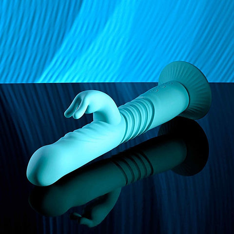 BUNNY HOP Thrusting Rabbit Vibrator by Evolved