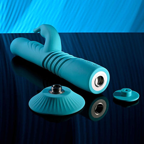 BUNNY HOP Thrusting Rabbit Vibrator by Evolved