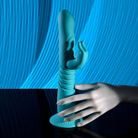BUNNY HOP Thrusting Rabbit Vibrator by Evolved