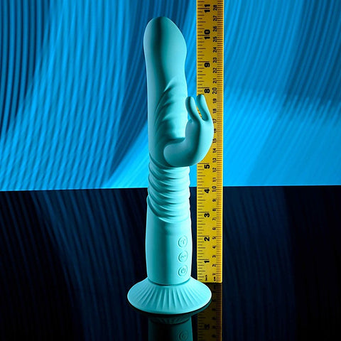BUNNY HOP Thrusting Rabbit Vibrator by Evolved