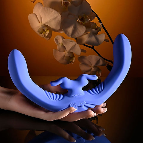 LOVEBIRDS Double Ended Rabbit Vibrator by Evolved