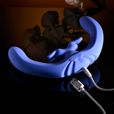 LOVEBIRDS Double Ended Rabbit Vibrator by Evolved