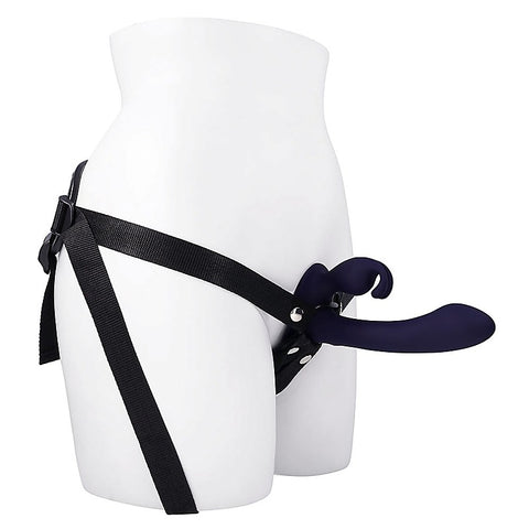 Giving Vibes Rechargeable Vibrating Strap-On by Evolved