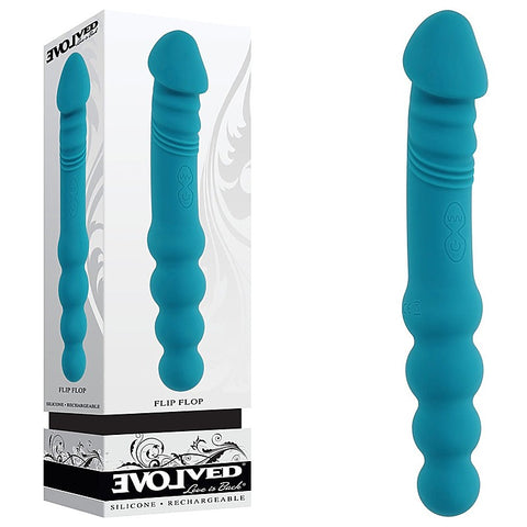FLIP FLOP Dual Ended Vibrating Dildo by Evolved