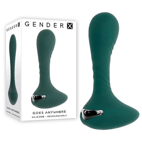 Gender X GOES ANYWHERE Rechargeable Anal Vibrator by Evolved
