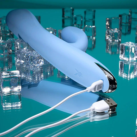 Playboy Pleasure UP AND AWAY Rabbit Vibrator by Evolved