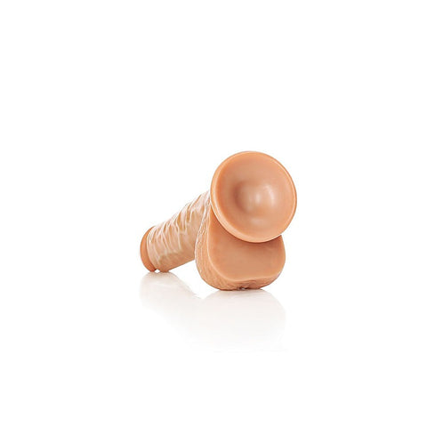 REALROCK 18 cm Straight Realistic Dildo with Balls