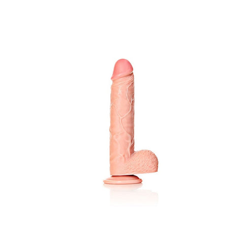 REALROCK 23 cm Straight Realistic Dildo with Balls