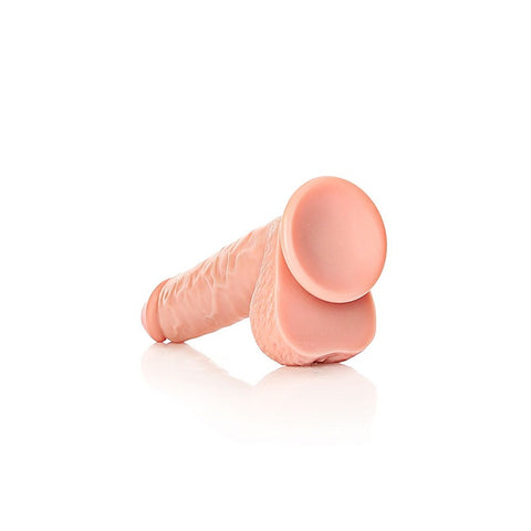 REALROCK 23 cm Straight Realistic Dildo with Balls