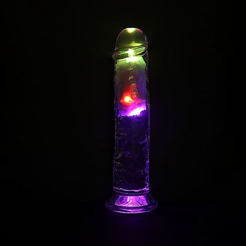 REALROCK No Balls Rechargeable LED Vibrating Dong