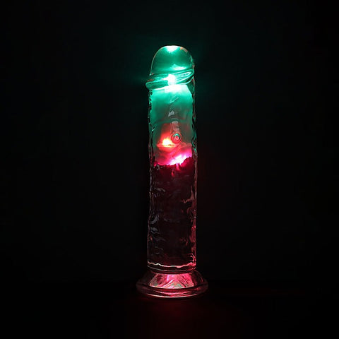 REALROCK No Balls Rechargeable LED Vibrating Dong