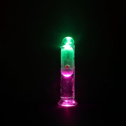 REALROCK No Balls Rechargeable LED Vibrating Dong