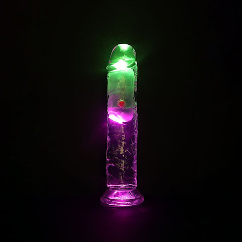 REALROCK No Balls Rechargeable LED Vibrating Dong