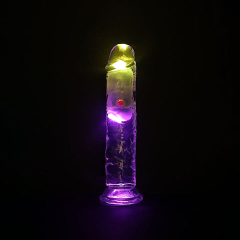 REALROCK No Balls Rechargeable LED Vibrating Dong