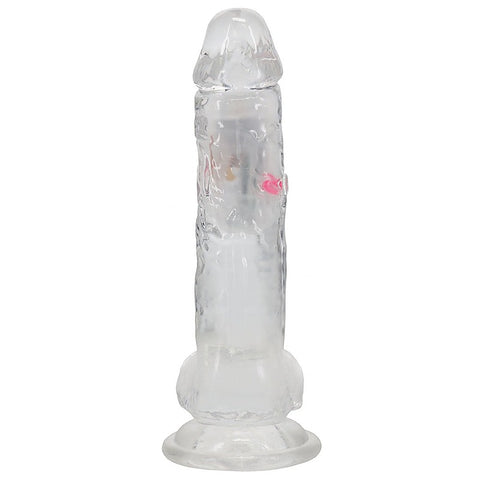 REALROCK Rechargeable LED Vibrating Dong with Balls