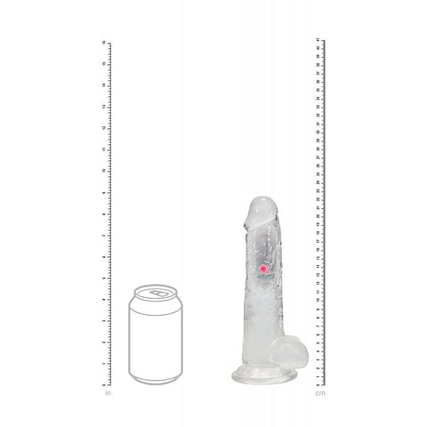 REALROCK Rechargeable LED Vibrating Dong with Balls