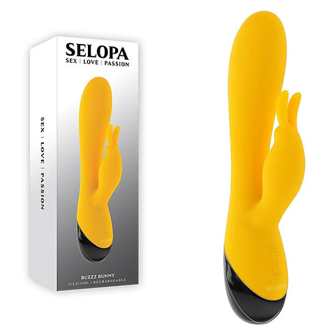 BUZZZ BUNNY Rechargeable Rabbit Vibrator by Selopa
