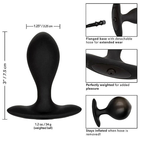 Weighted Inflatable Butt Plug by California Exotics
