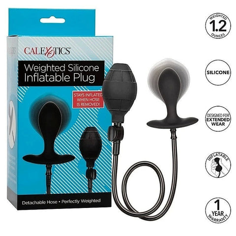 Weighted Inflatable Butt Plug by California Exotics