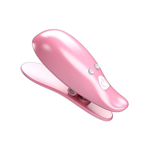 Pretty Love Leaf Vibrating Nipple Clamps by Baile