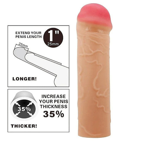 Pretty Love Nile 6.5 Inch Erection Enhancer Penis Sleeve