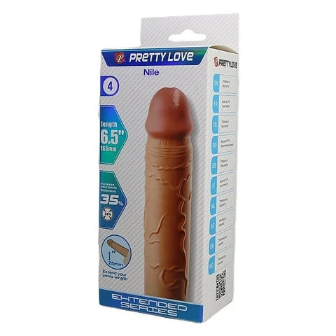 Pretty Love Nile 6.5 Inch Erection Enhancer Penis Sleeve