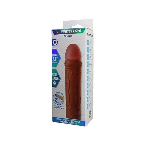 Pretty Love Chane 7.1 Inch Penis Extender Sleeve by Baile